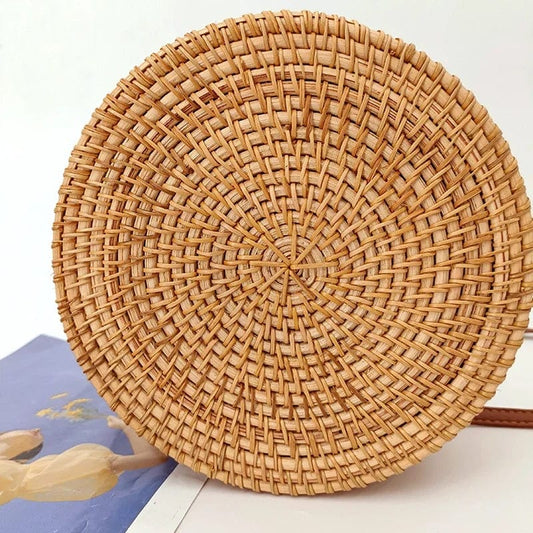 Boho Rattan Bag | Pupecci-The Straw Bag