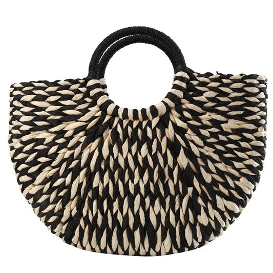 Straw Grab Bag | Britany-The Straw Bag