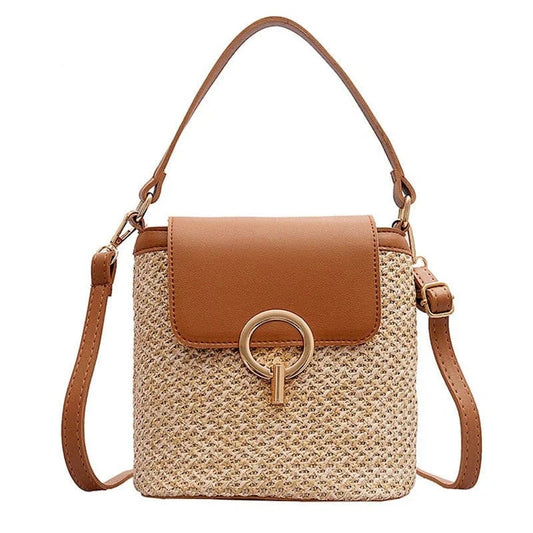 Women's Straw Shoulder Bag | Briana-The Straw Bag